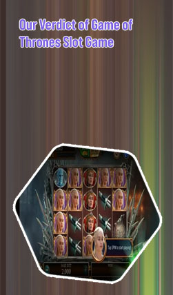 Free game of thrones slots