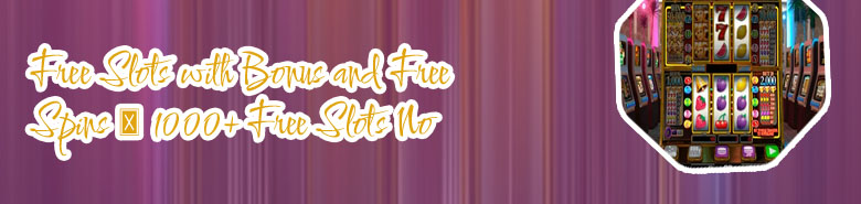 Free online video slot machine games